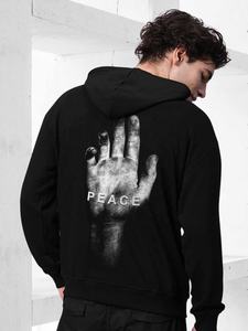 OEM personnalisé 2025 hiver tendance coton lourd hommes sweat à capuche qualité polaire surdimensionné avec impression de logo en relief - Product Image 2