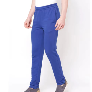 Casual Elastic Waist Jogger Pants Cotton Cargo Sweats Embroidered Pockets Lightweight Woolen Trousers Mid Waist Loose Fit - Product Image 6