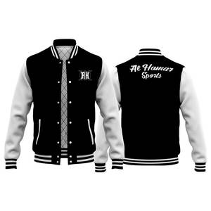 Veste en cuir Letterman professionnelle personnalisée pour l'hiver longue et durable décoration en fourrure de tissu de laine légère caractéristique patchs de baseball - Product Image 3