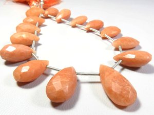ลูกปัดพลอยอะเมทิสต์ธรรมชาติเกรด15-23มม. 8เส้นลูกพีชอเมทิสต์เกรดสูง - Product Image 6