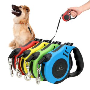Guinzaglio Retrattile per Cani da 5 Metri, Corda in Plastica Resistente, Funzione di Rilascio Rapido, Stile Classico, Motivi Stampati Solidi, Campione Gratuito 3M - Product Image 1