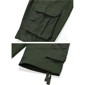 New Design Polyester/Cotton Tactical Shorts Elastic Waist Solid Pattern High Quality Customized Made for Sale - Product Image 5