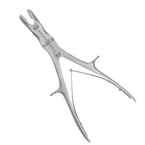 Rongeur de Hueso de Acción Compuesta AHI Stille, Recto, Mordida de 10 mm, 220 mm de Largo, Instrumentos Quirúrgicos Manuales de Acero Inoxidable de Primera Calidad - Product Image 1