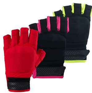 Gants de hockey sur gazon personnalisés de haute qualité Équipement de protection haut de gamme Vente en gros Gants professionnels bon marché OEM - Product Image 1