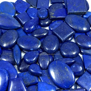 Lot de pierres précieuses en lapis-lazuli naturel, cabochon, pierres semi-précieuses, cristal de quartz, pierre de guérison, prix de gros - Product Image 4