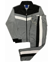 Ensemble de survêtement décontracté pour homme, coupe ajustée, à capuche, uni, printemps, veste et pantalon, respirant, léger, polyester/coton, pour la salle de sport, l'entraînement, la course à pied