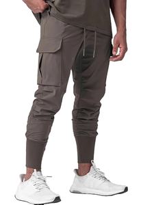 Pantalones Cargo de calidad superior para hombre, pantalones y pantalones ligeros de algodón de tamaño personalizado, pantalones deportivos transpirables para hombre - Product Image 4