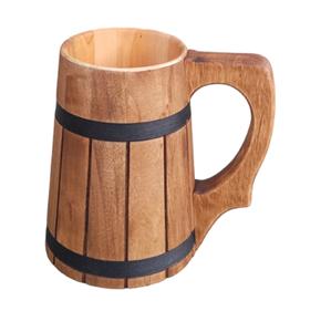 New Design Wooden Drinkware <b>Mug</b> <b>for</b> Water <b>Tea</b> <b>Mug</b> with Handle Custom logo Wooden <b>Mug</b> Wholesale Manufacture - Product Image 1