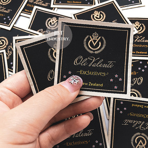 High Quality Custom Branded Logo Luxury Cloth Fabric Woven <strong>Clothes</strong> <strong>Label</strong> Tag <strong>Maker</strong> - Product Image 3