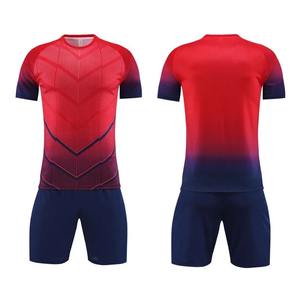 Conjunto de Camiseta de Fútbol de Manga Corta para Hombre de Alta Calidad, Uniforme de Fútbol para Adultos, Nombre Personalizado, Número DIY, Logotipo Personalizado, Colores Personalizados - Product Image 1