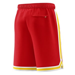 Short de basket-ball de style décontracté pour hommes Vêtements de sport en maille rétro vintage sublimés pour jeunes Polyester écologique vierge - Product Image 2
