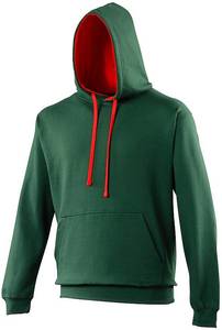 Sweat à capuche oversize lavé, léger et respirant, en molleton bouclette vintage, couleur unie, coupe ajustée, pour le sport, vente en gros - Product Image 3