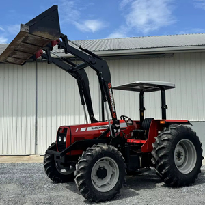 2007 Massey Ferguson 583 Tractor de ruedas agrícolas diésel 80HP con cabina multifuncional 583 70HP usado precio barato - Product Image 1