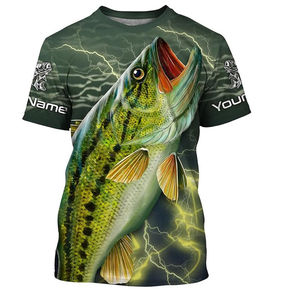 Oem Odm Sublimación Protección solar Poliéster Ropa de pesca Hombres Manga larga Malla Uv Camisas de pesca Ropa de entrenamiento Ropa de hombre - Product Image 4