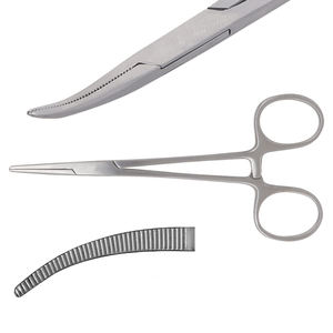 คีมหลอดเลือดแดงสแตนเลสคุณภาพพรีเมี่ยม | ศัลยกรรมทางการแพทย์โรงพยาบาลศัลยกรรมคีมหลอดเลือดแดงเครื่องมือโลโก้ที่กำหนดเอง - Product Image 2