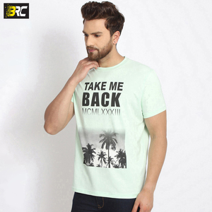 T-shirts respirants pour hommes, 95% coton, 5% spandex, personnalisés, de grande taille, nouveau design - Product Image 4