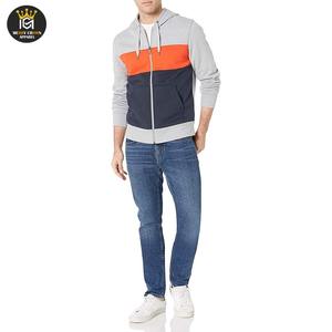 Sudaderas con Capucha de Invierno para Hombre, Nuevas, Deportivas, Elegantes, 100% Algodón, Bordadas, Transpirables, Ecológicas, con Cierre, Personalizadas OEM ODM - Product Image 2