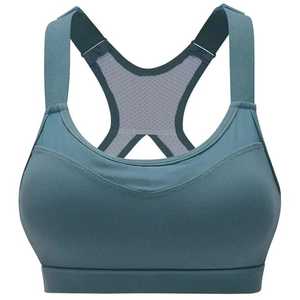 Soutien-gorge de sport haute performance pour femme, grande taille, sans bretelles, avec logo personnalisé et impression sur mesure, nouvelle collection High Glow Sports - Product Image 1