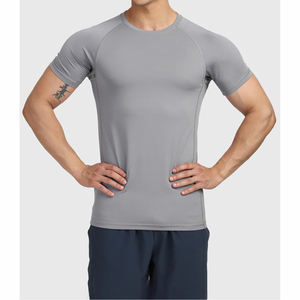 Correr Hombres Gimnasio Compresión Debajo DE LA BASE Camisas de compresión Manga larga Secado rápido Deportes Spandex/Poliéster para adultos - Product Image 1