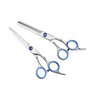 Gongben Salon de coiffure professionnel de haute qualité Japon 440c Outil de coupe de cheveux en acier inoxydable Ciseaux à effiler - Product Image 2