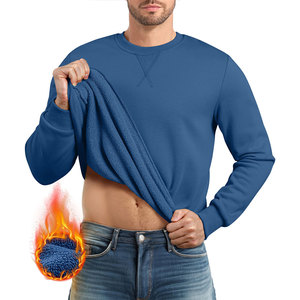 Sudadera Ligera para Hombre, MOQ Bajo, Mejor Precio, Venta al por Mayor de Fábrica, Tinte Liso para Invierno - Product Image 2