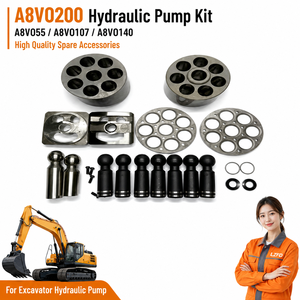 Kit de Reparación de Bomba Hidráulica A8VO55 A8VO80 A8VO107 A8VO140 A8VO200, Bloque de Cilindros, Placa de Válvulas, Pistón, Repuestos - Product Image 1
