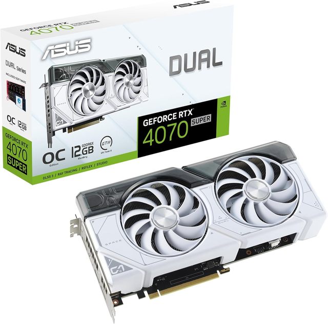 RTX4070S PCIe 4.0 Fan 12GB GDDR6 DirectX 6 Workstation Graphics Card-ROG TRIX