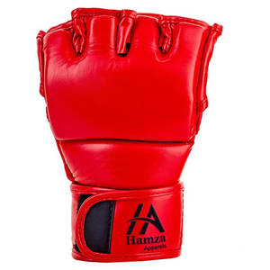 Gants de grappin MMA personnalisés en cuir synthétique de vachette pour fermeture doigt complet poignées de haute qualité entraînement combat - Product Image 5