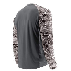 เสื้อมีฮู้ดสำหรับตกปลาผ้าใยไผ่ UPF50 + เสื้อตกปลาเนื้อนิ่มพิมพ์โลโก้ได้ตามต้องการ - Product Image 3