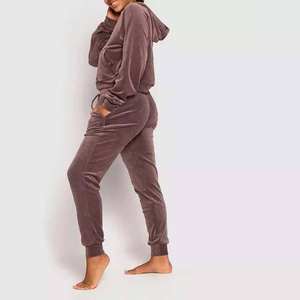 Conjuntos Deportivos para Mujer, Sudadera con Capucha y Pantalones Deportivos Holgados, Ropa Deportiva Informal para Mujer, OEM Personalizado - Product Image 3