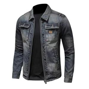 Veste en jean de qualité supérieure respirante et à séchage rapide pour hommes fabricant de vêtements pour hommes veste en jean à vendre - Product Image 1
