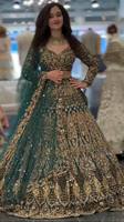 Tenue Ethnique Indienne en Georgette Rose, Lehenga Choli avec Dupatta, Imprimé Numérique et Broderie de Paillettes