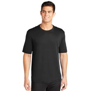 Camiseta de cuello redondo de ajuste moderno de manga corta elástica para hombre - Product Image 2