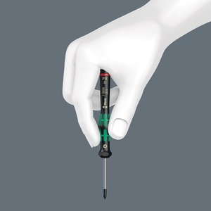 Wera 2054 Electronic Precision <b>Screwdriver</b> 6-Point 1.3 mm Blade 40 mm Length - Product Image 6