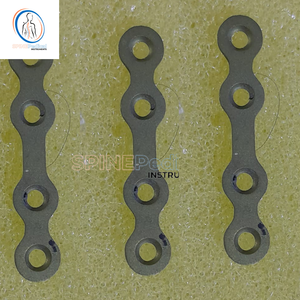Fabricante de Instrumentos Quirúrgicos de Implantes Maxilofaciales de Titanio y Acero Inoxidable OEM, Mini Placas Mecanizadas por CNC Personalizadas - Product Image 1