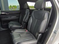 Hyundai Palisade SEL AWD 2025 d'occasion, couleur argent, intérieur cuir foncé, SUV avec toit ouvrant, au meilleur prix, véhicule de qualité
