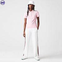 Chemise décontractée en coton à manches courtes pour femme, respirante, tricotée, motif uni, avec logo personnalisé, vente en gros du Pakistan, haute qualité
