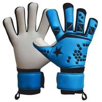Guantes de Fútbol Profesionales de Alta Calidad, Corte Negativo, Látex y Cuero, Equipo Deportivo para Entrenamiento en Exteriores
