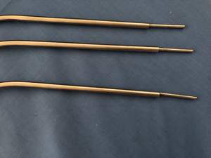 Base des instruments chirurgicaux Chirurgie ENT Tube d'aspiration Magill Approuvé Produit de diagnostic en acier inoxydable allemand de qualité supérieure - Product Image 2