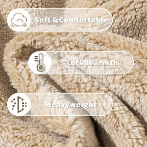 Sudadera de lana Sherpa informal de invierno de alta calidad Mezcla de poliéster/algodón Ecológico Transpirable Regular Fit - Product Image 6