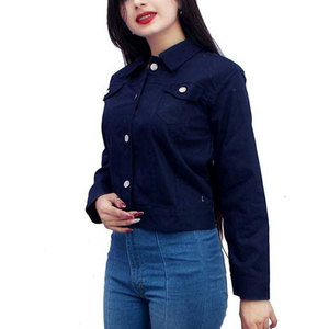 Chaquetas de Mezclilla para Mujer, Diseño Personalizado, Superventas, Color Sólido, Ropa Casual, Precio Razonable - Product Image 4