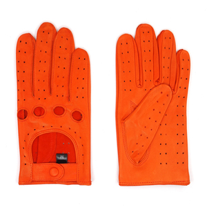 Haute qualité mode véritable peau de chèvre gants en cuir hommes voiture conduite gants en cuir de chèvre gants - Product Image 4