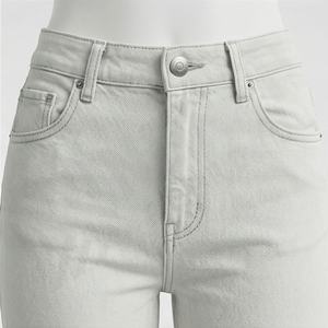Derniers jeans en denim de couleur personnalisée pour femmes Nouveautés Mode Jeans évasés pour femmes Jeans à pattes d'éléphant tendance - Product Image 4