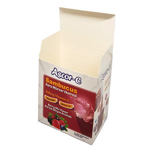 Boîtes d'emballage en papier Bristol recyclable imprimées en offset personnalisées, laminage mat, gaufrage pour tubes de comprimés effervescents pour médicaments - Product Image 4