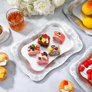 ถาดเสิร์ฟอาหารอินเดียลายปั๊มมือ สำหรับงานแต่งงาน โรงแรม บ้าน และร้านอาหาร ถาดผลไม้ ยี่ห้อ NSE แหล่งที่เชื่อถือได้ - Product Image 6