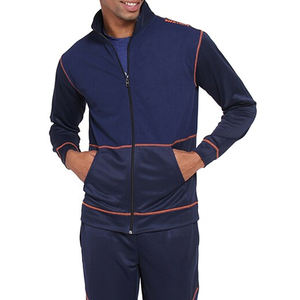 Logotipo personalizado Trajes para hombre Slim Fit Venta al por mayor en blanco Sweatsuit Jogging Trajes Ropa deportiva Correr Gimnasio Poliéster Chándales Conjuntos para hombres - Product Image 4