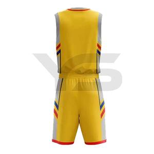 Uniforme de basket-ball en gros nouvelle conception sublimation maillot de basket-ball personnalisé uniforme pour les clubs professionnels - Product Image 2