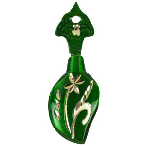 Elegante Estuche para Delineador de Ojos Verde, Diseño de Latón Macizo Surme Daani, para Maquillaje de Mujer, Diseño de Moda, Almacenamiento Natural de Polvo para Ojos - Product Image 1