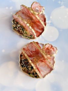 Vaisselle porte-mouchoirs en résine attrayant porte-mouchoirs décoratif fabriqué à la main pour salle à manger cuisine utiliser boîte de rangement pour serviettes - Product Image 5