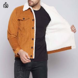 Vêtements décontractés stylés jeans en coton de haute qualité design personnalisé vêtements d'extérieur vente en gros veste d'hiver - Product Image 3